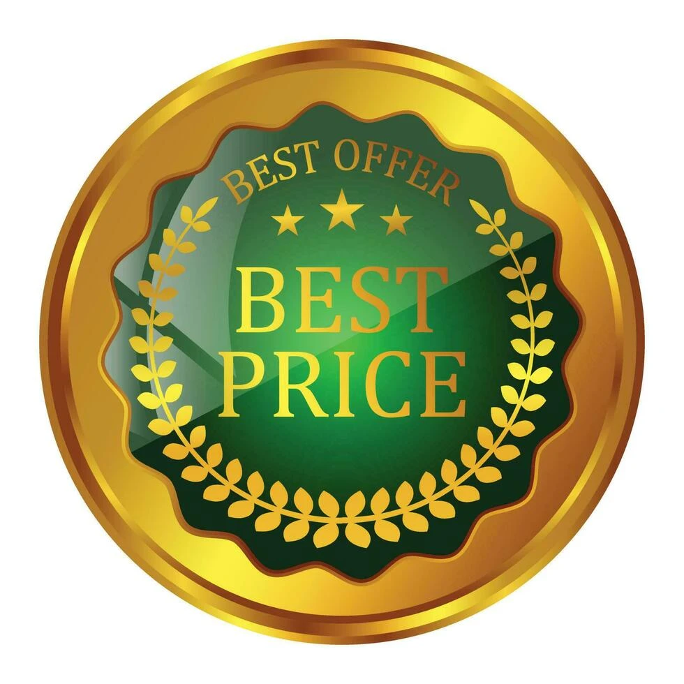 Best Price emblem for our two-visit monthly plan